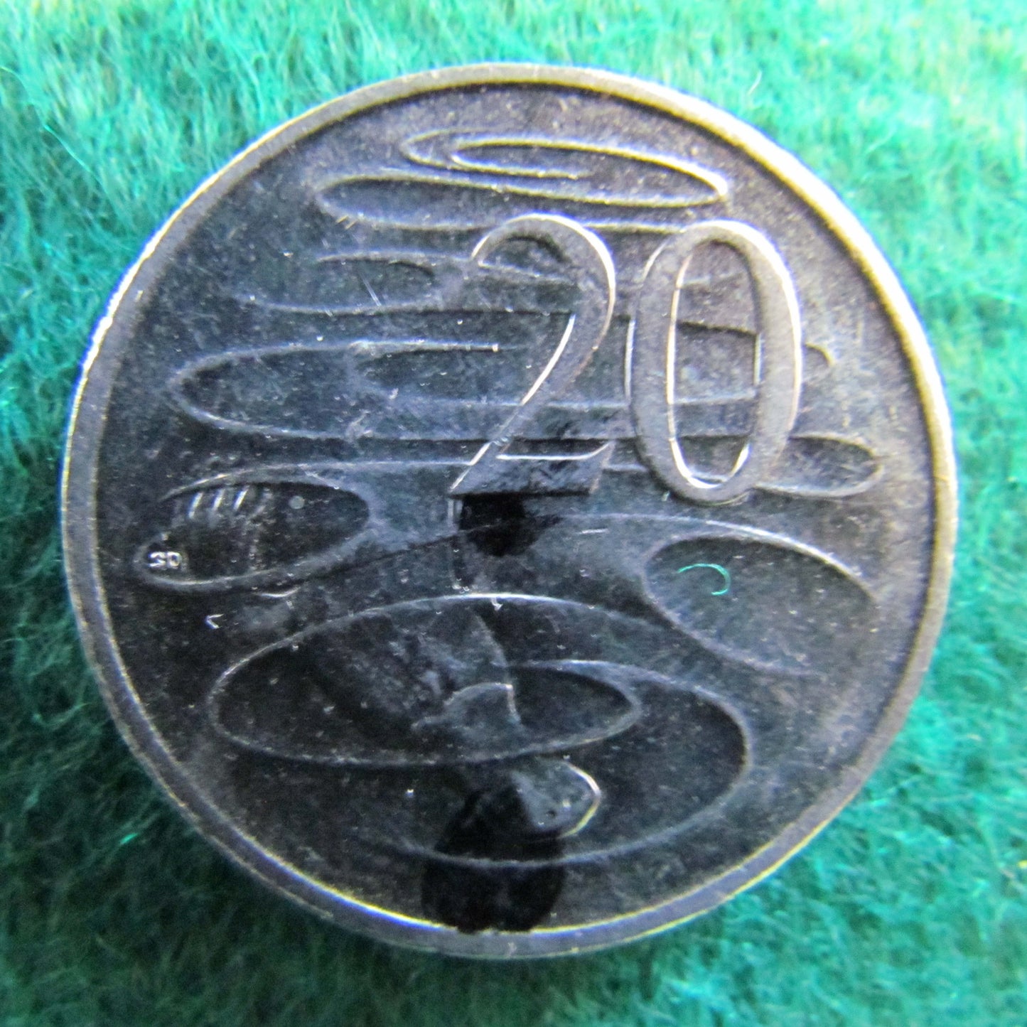Australian 2014 20 Cent Coin - Circulated