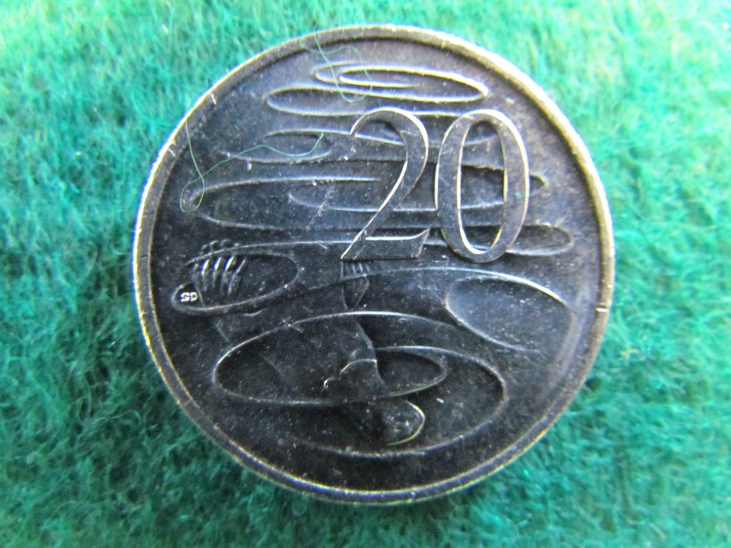 Australian 2016 20 Cent Coin - Circulated