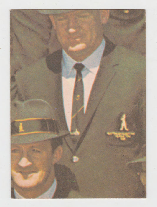 Scanlens 1968 A Grade NRL Football Card #19 - Barry Bryant - Western Suburbs