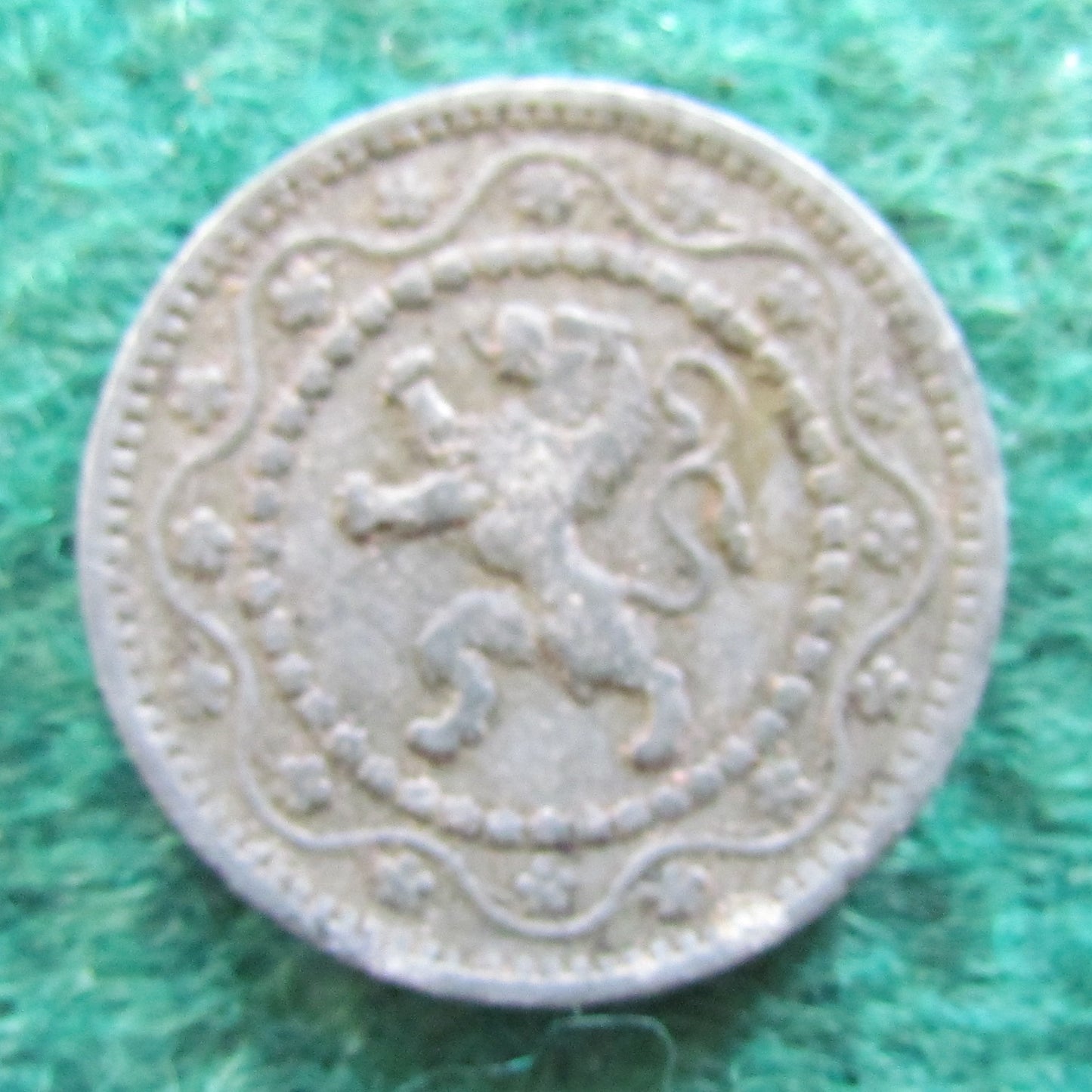 Belgium 1916 10 Centimes Coin German Occupation Currency