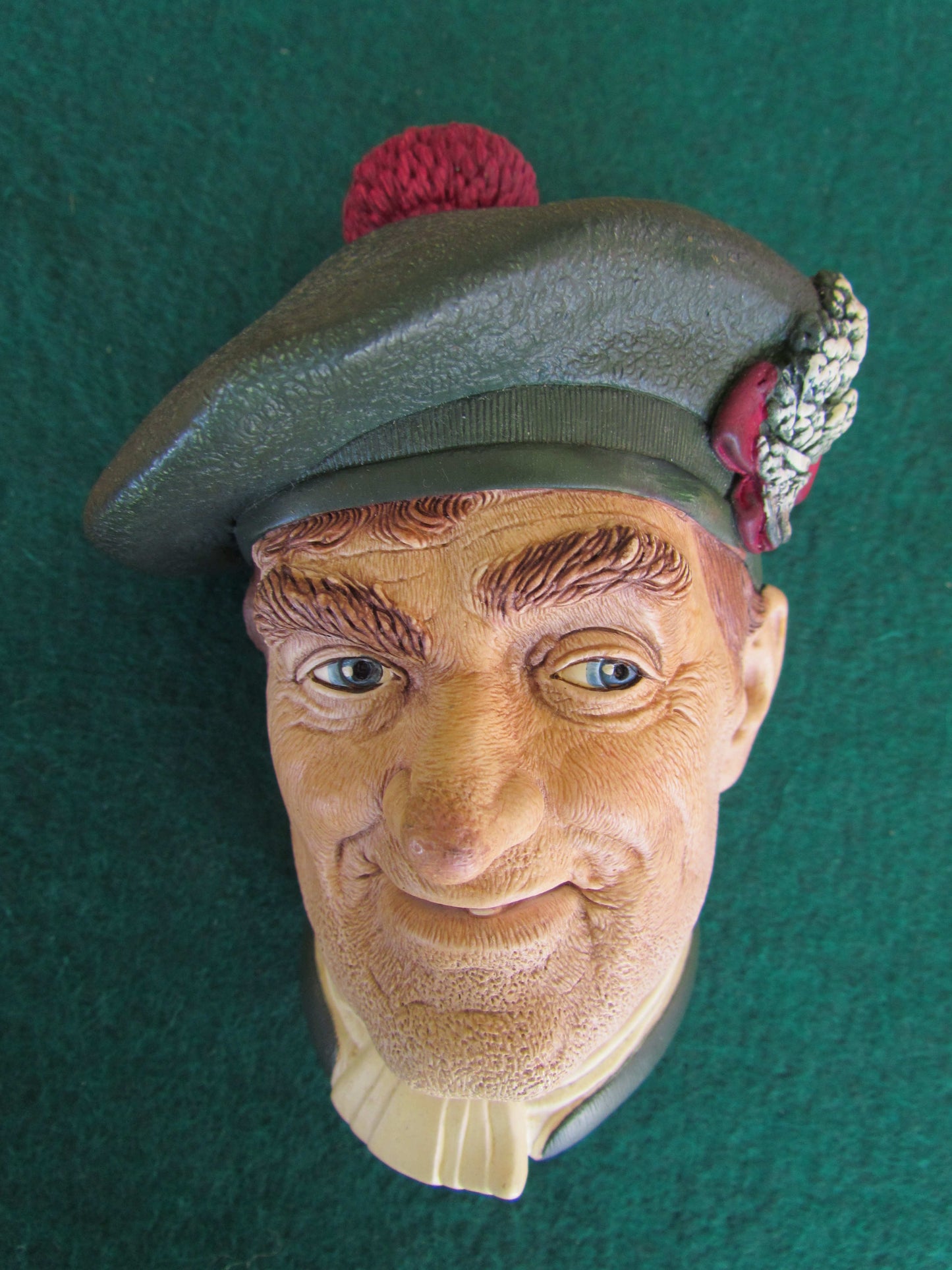 Bossons Chalkware Cast Wall Hanging Jock 1969