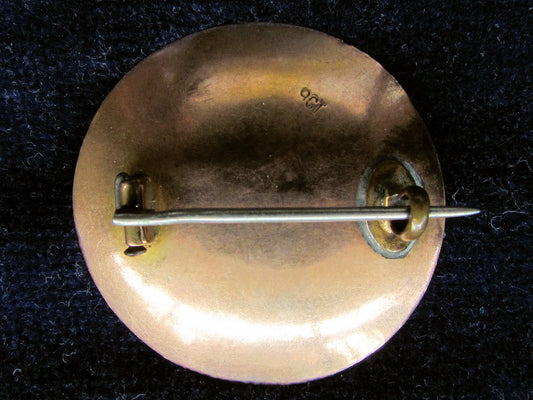 9ct Gold Queen Elizabeth II Coronation Brooch