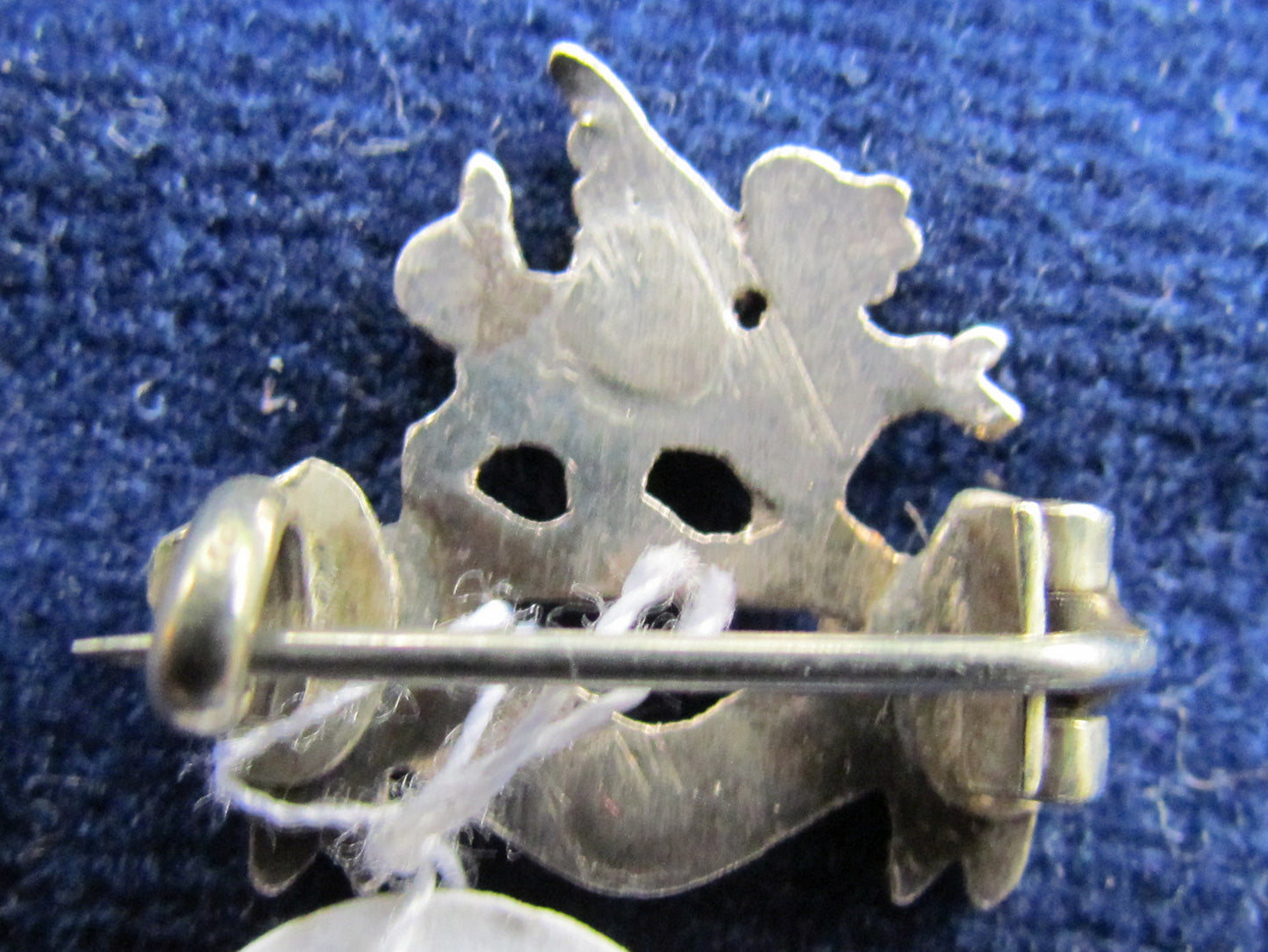 Silver Brecknockshire South Wales Border Battalion Sweethearts Brooch