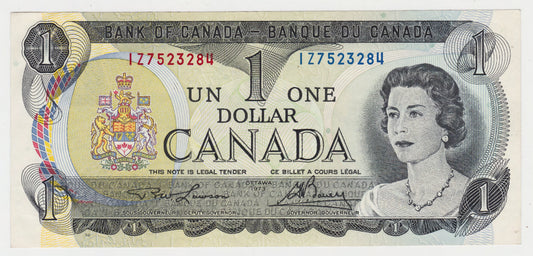 Canada 1973 1 Dollar Banknote Queen Elizabeth II IZ Series - Circulated