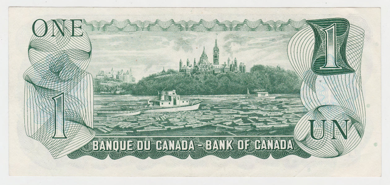 Canada 1973 1 Dollar Banknote Queen Elizabeth II IZ Series - Circulated