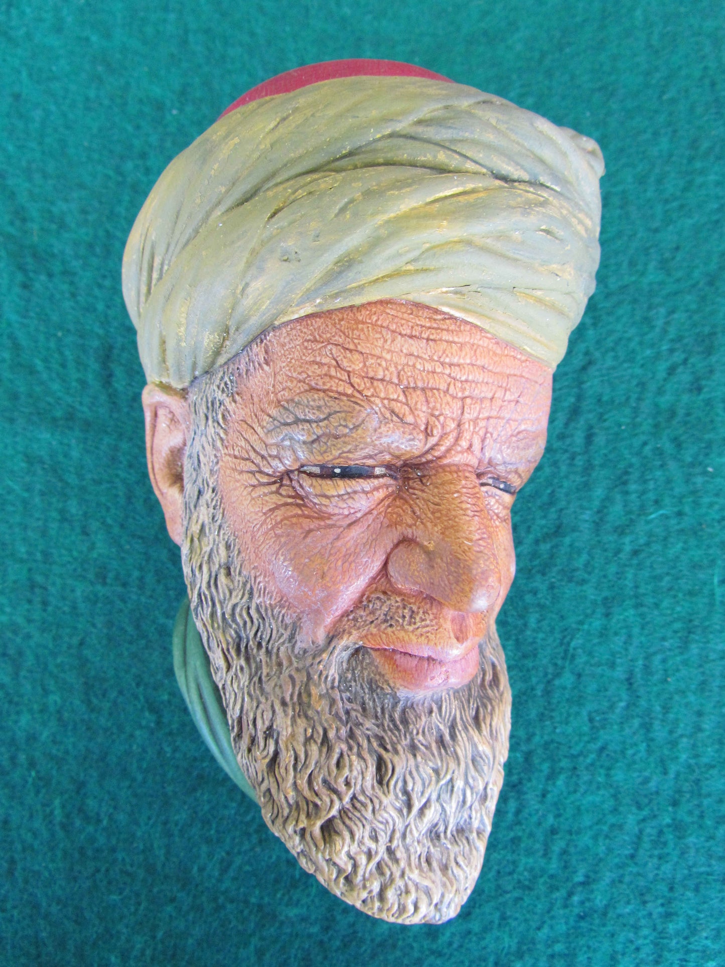Bossons Chalkware Cast Wall Hanging Caspian Man 1959 - 1962