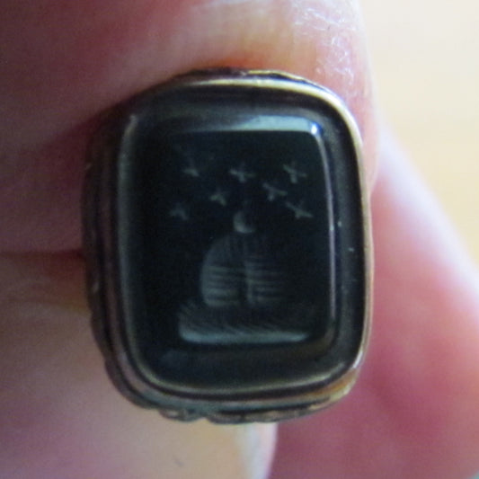 Cast Vintage Wax Seal Fob Charm