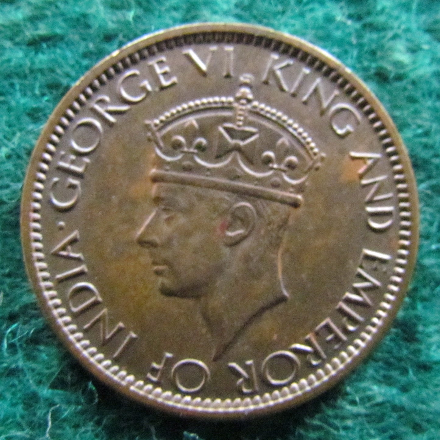 Ceylon 1945 1 Cent Coin