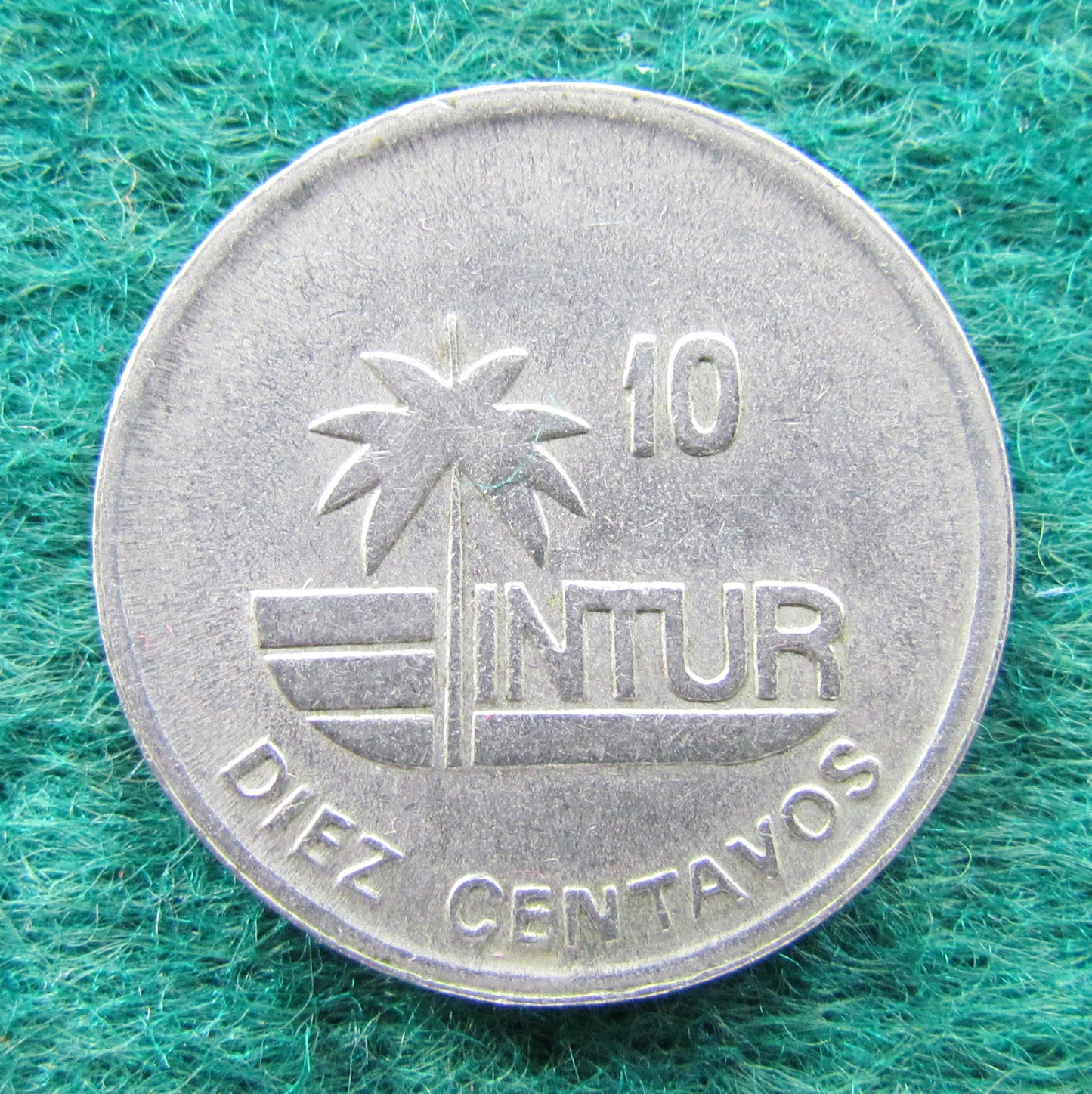 Cuba 1989 10 Centavos Coin - Circulated