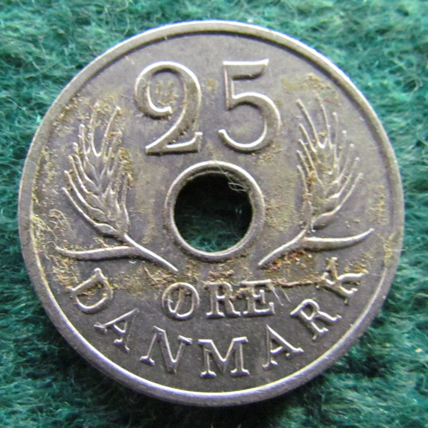 Denmark 1971 25 Ore Coin - Circulated
