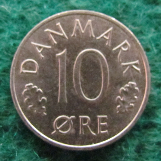 Denmark 1973 10 Ore Coin - Circulated