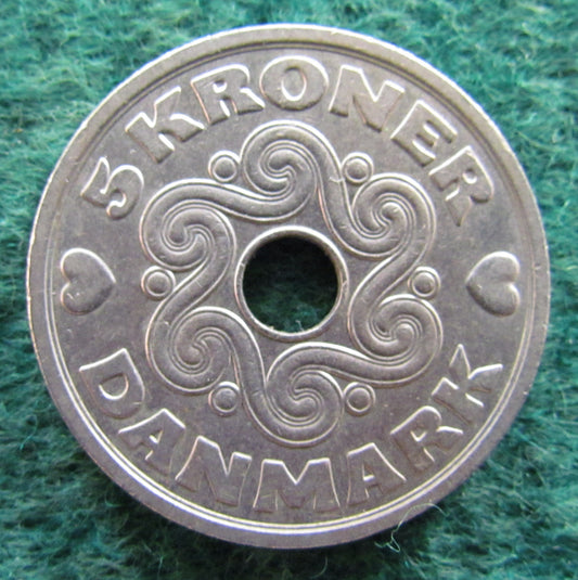 Denmark 1990 5 Kroner Coin