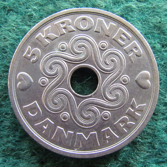 Denmark 1994 5 Kroner Coin