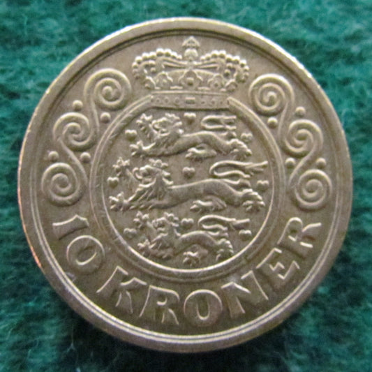 Denmark 2002 10 Kroner Coin Queen Margrethe II