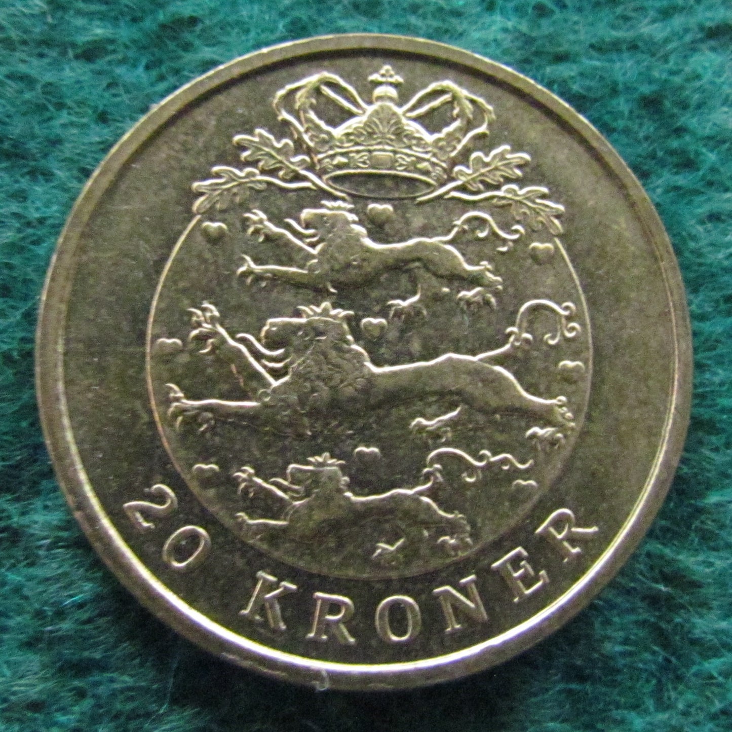Denmark 2004 20 Kroner Coin Queen Margrethe II