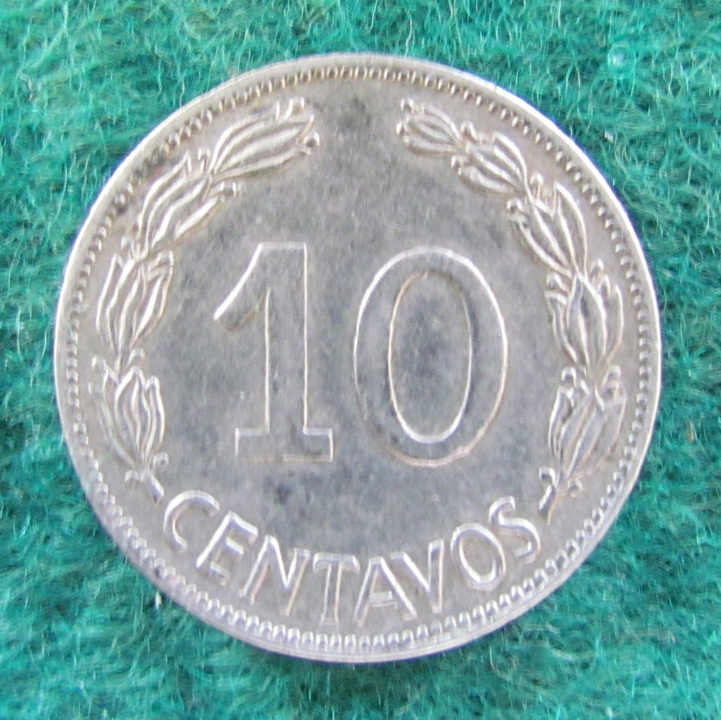 Ecuador 1964 10 Centavos Coin - Circulated