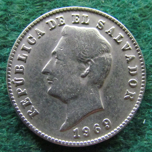 El Salvador 1969 10 Centavos Coin