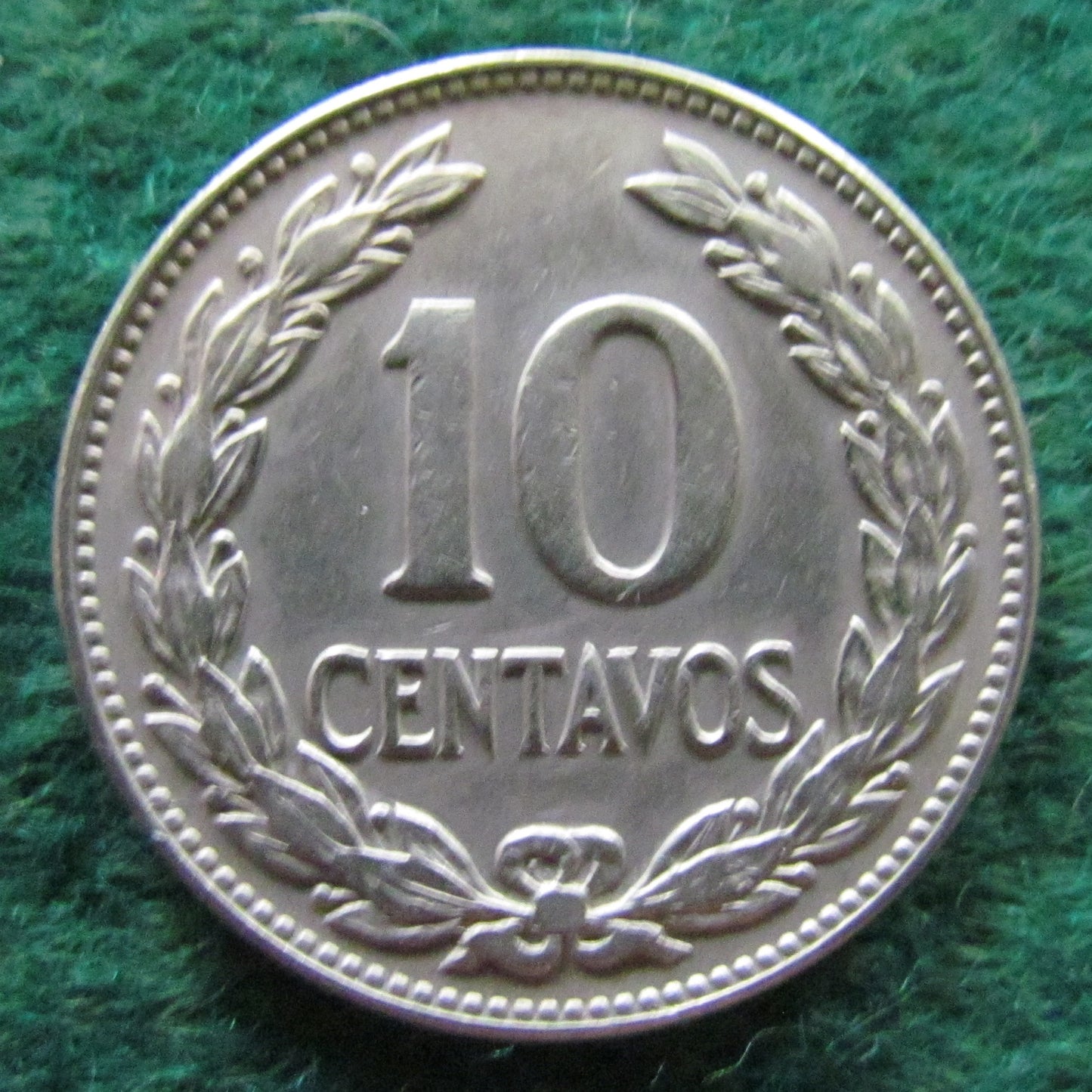 El Salvador 1969 10 Centavos Coin