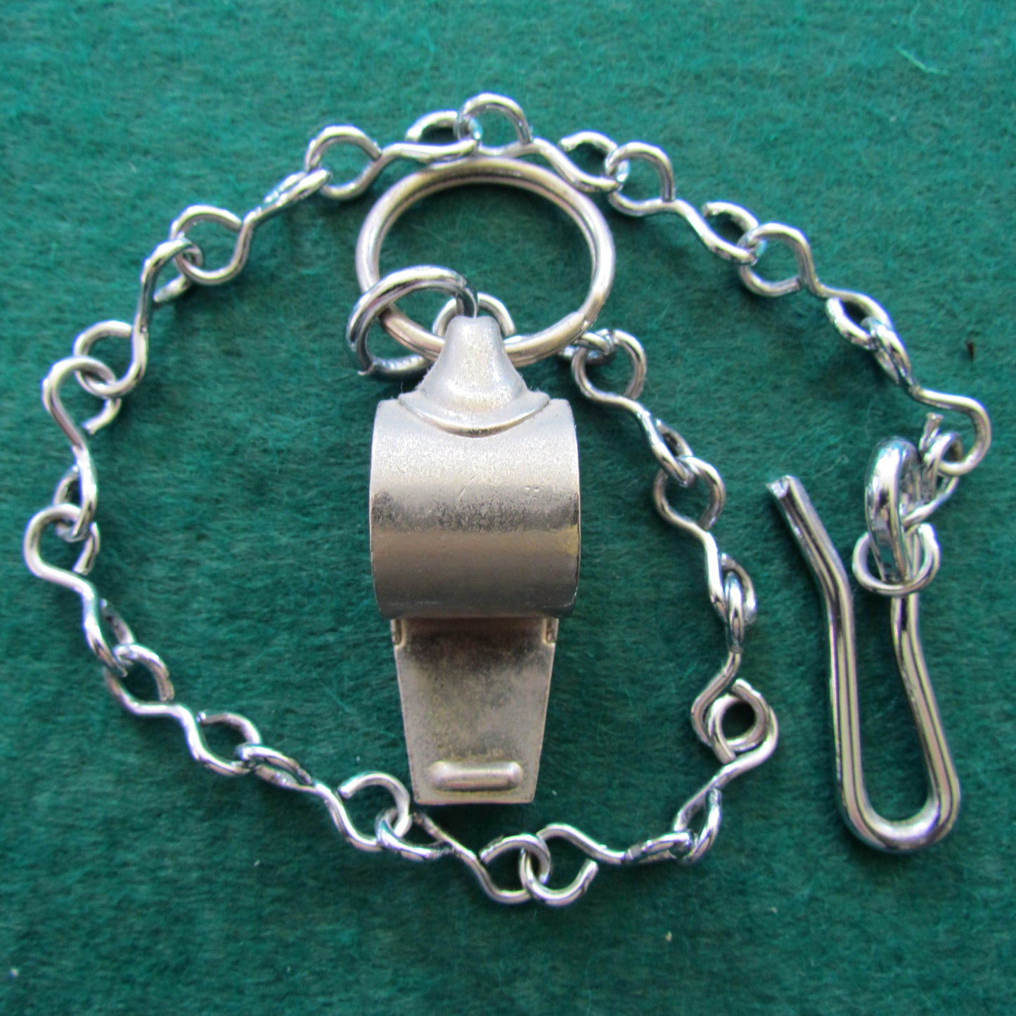 Acme Thunderer English Police Bobbies Whistle With Chain Lanyard
