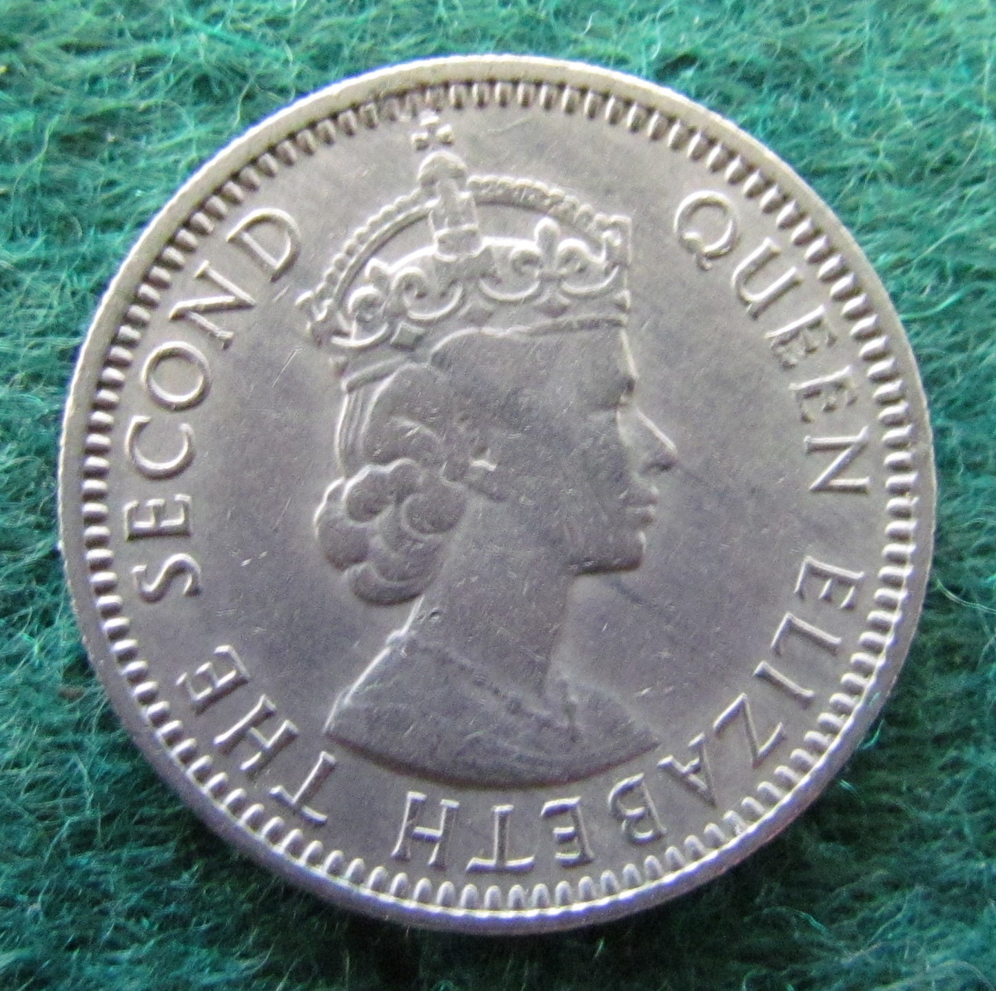 Fiji 1958 Sixpence Queen Elizabeth II Coin - Circulated