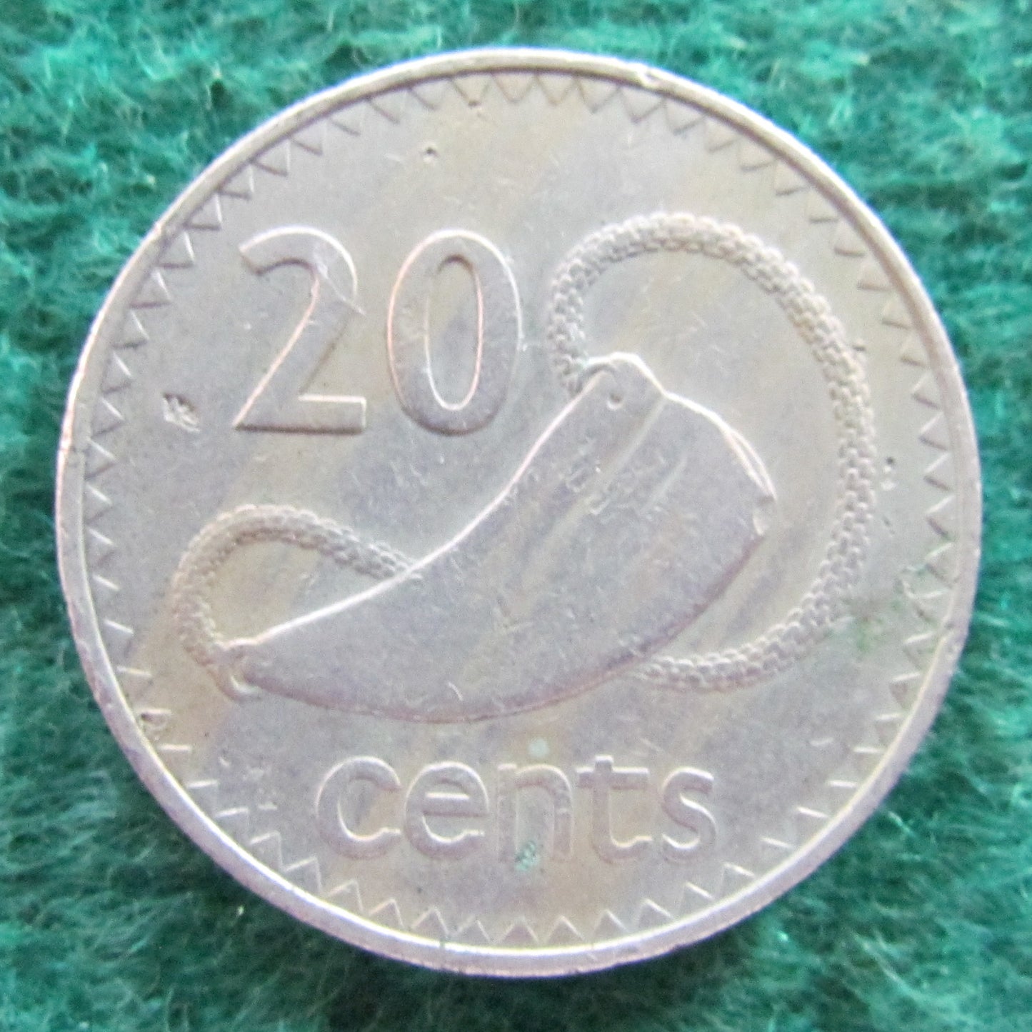 Fiji 1973 20 Cent Queen Elizabeth Coin