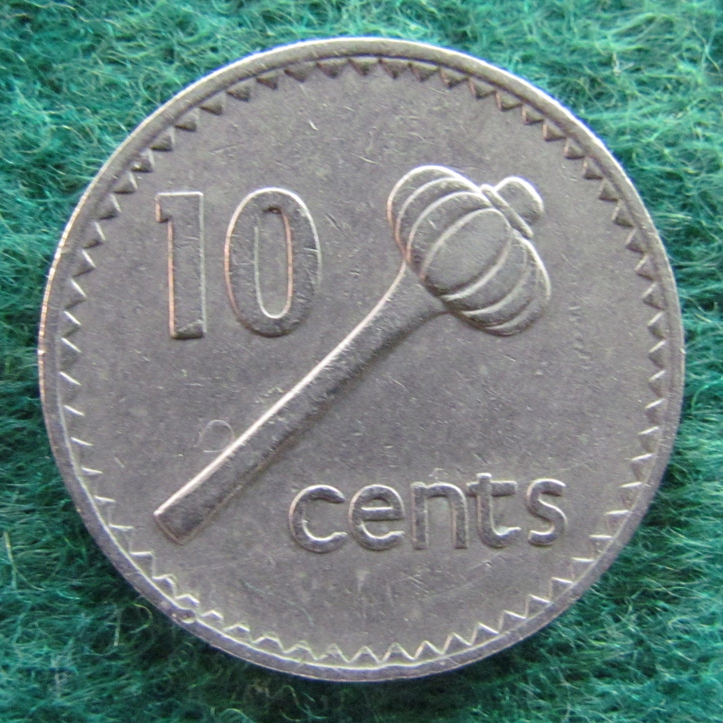 Fiji 1978 10 Cent Queen Elizabeth Coin