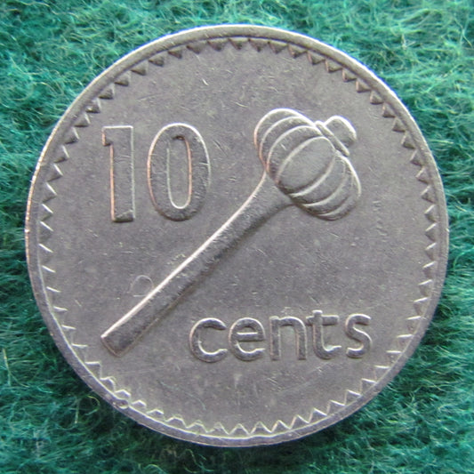Fiji 1978 10 Cent Queen Elizabeth Coin