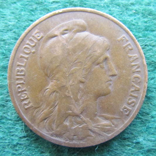 French 1903 Ten Centimes Coin