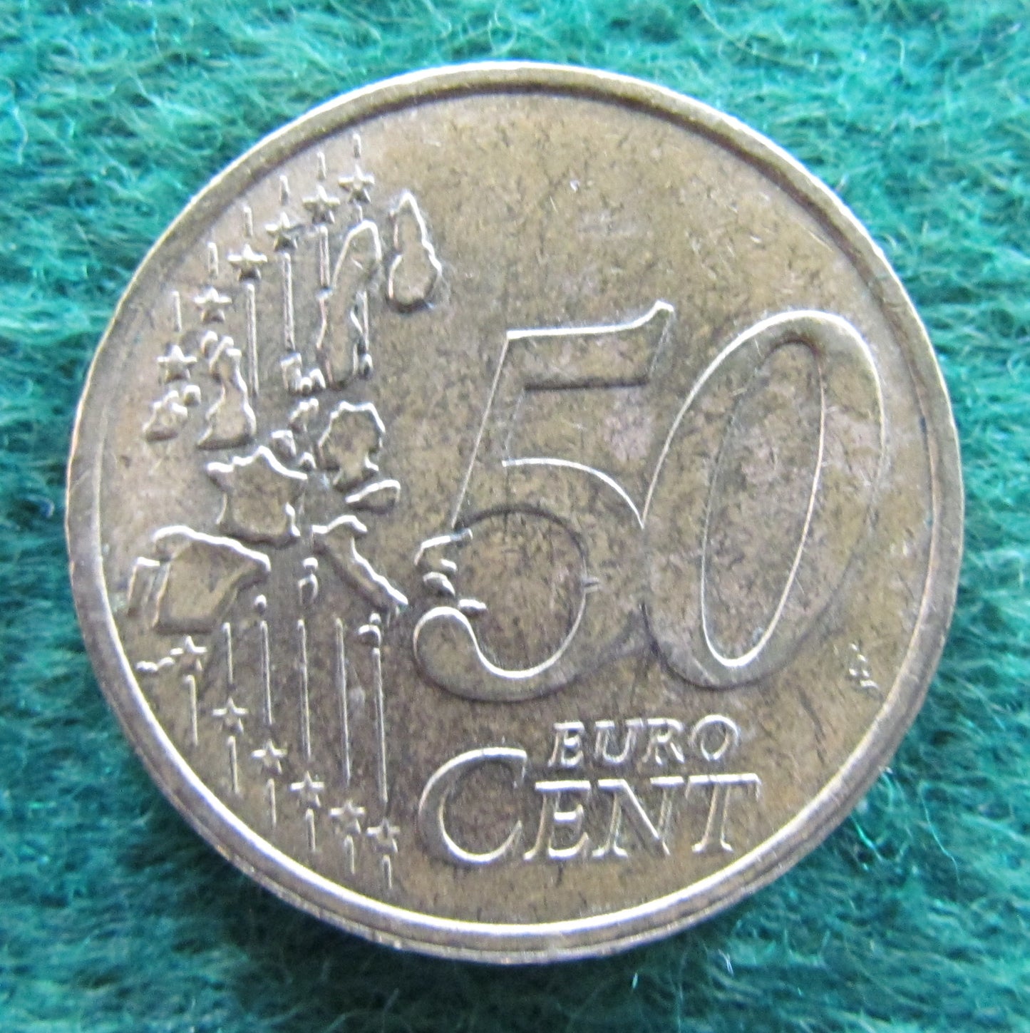French 1999 50 Euro Cent Coin