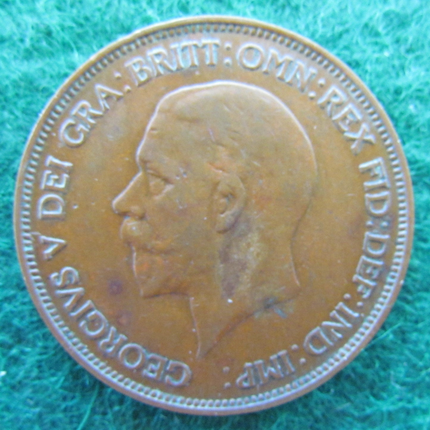 GB British UK English 1936 Penny King George V Coin