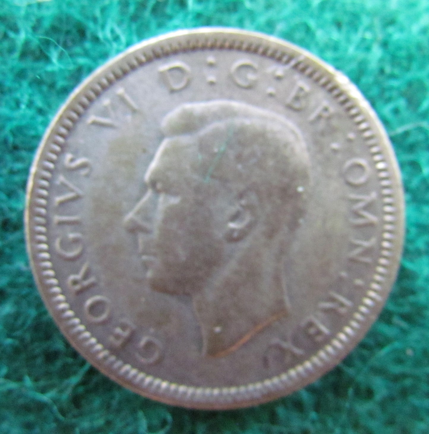 GB British UK English 1938 Sixpence King George VI Coin