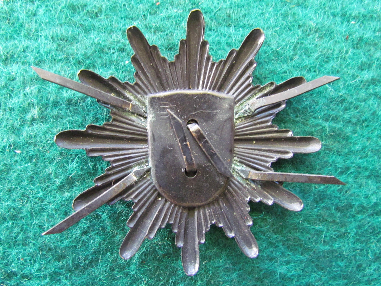 German Baden Wurttemberg Police Hat Badge