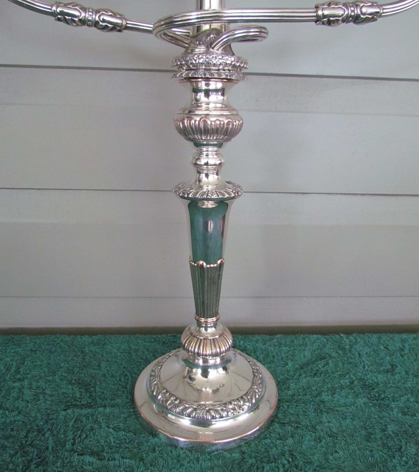 Georgian Sheffield Silver Plate 3 Light Candelabrum c1830