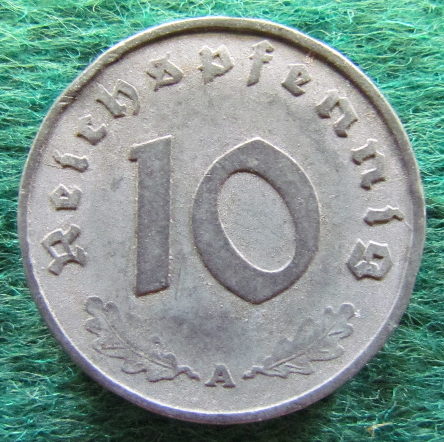 Germany 1943 A 10 Pfennig Coin - Circulated