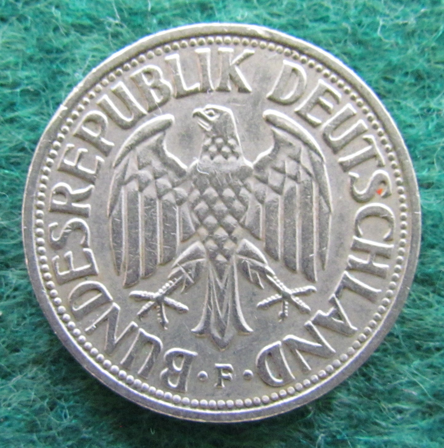 Germany 1960 F 1 Deutsche Mark Coin - Circulated