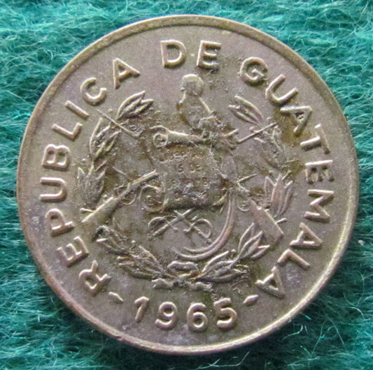 Guatemala 1965 1 Centavo Coin - Circulated