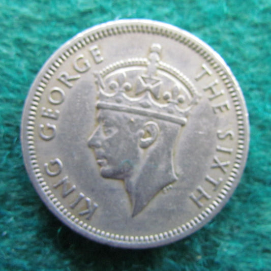 Hong Kong 1951 Fifty Cent King George VI Coin - Circulated