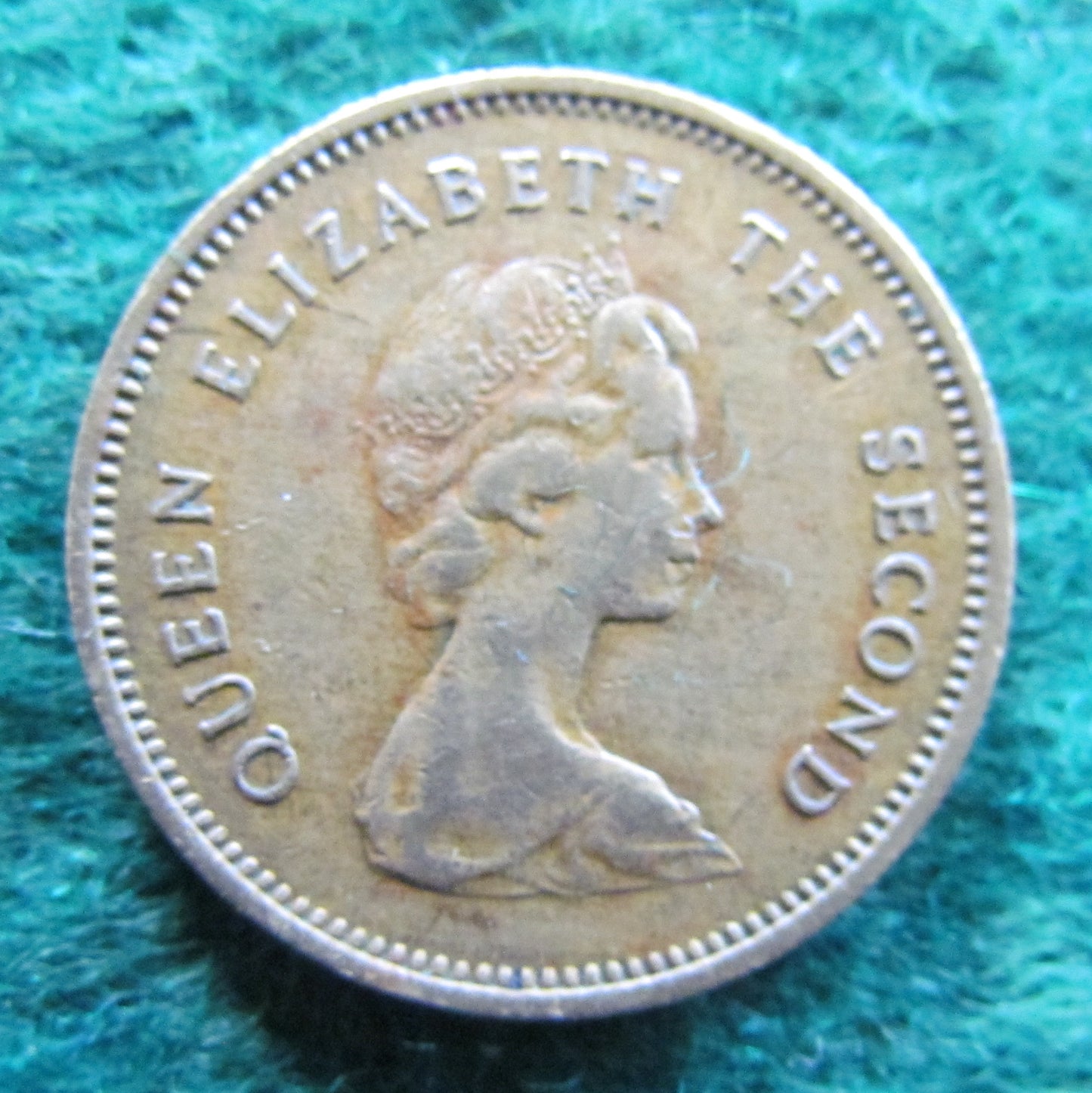 Hong Kong 1978 Fifty Cent Queen Elizabeth II Coin - Circulated
