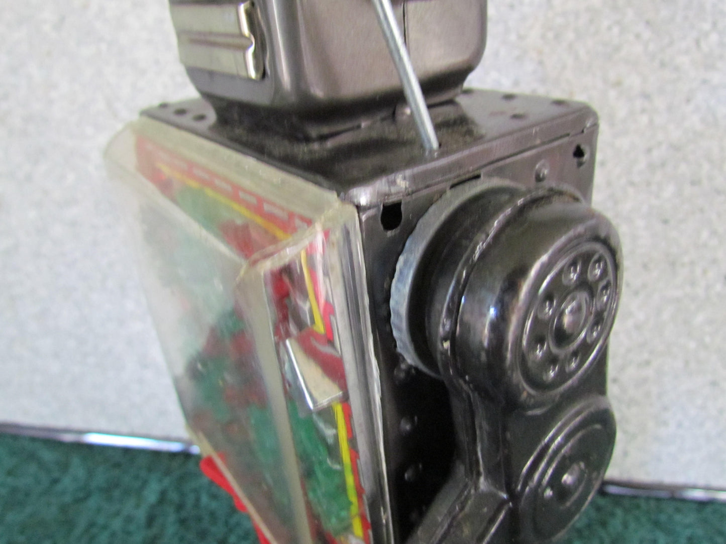 Vintage SH Horikawa Japanese Tin Plate Machine Gear Robot 1960's