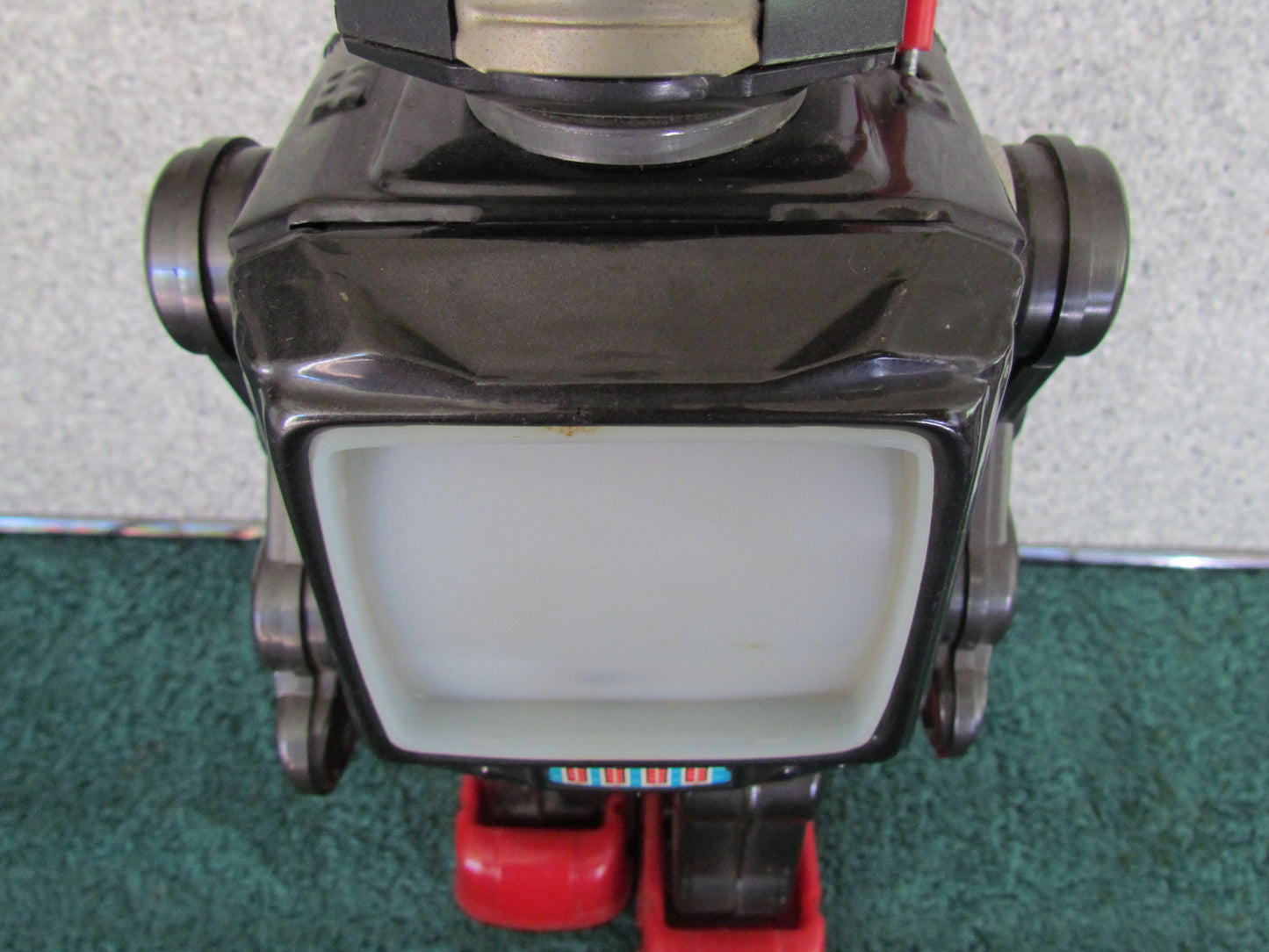 Vintage SH Horikawa Japanese Tin Plate TV Super Astronaut Robot 1960's