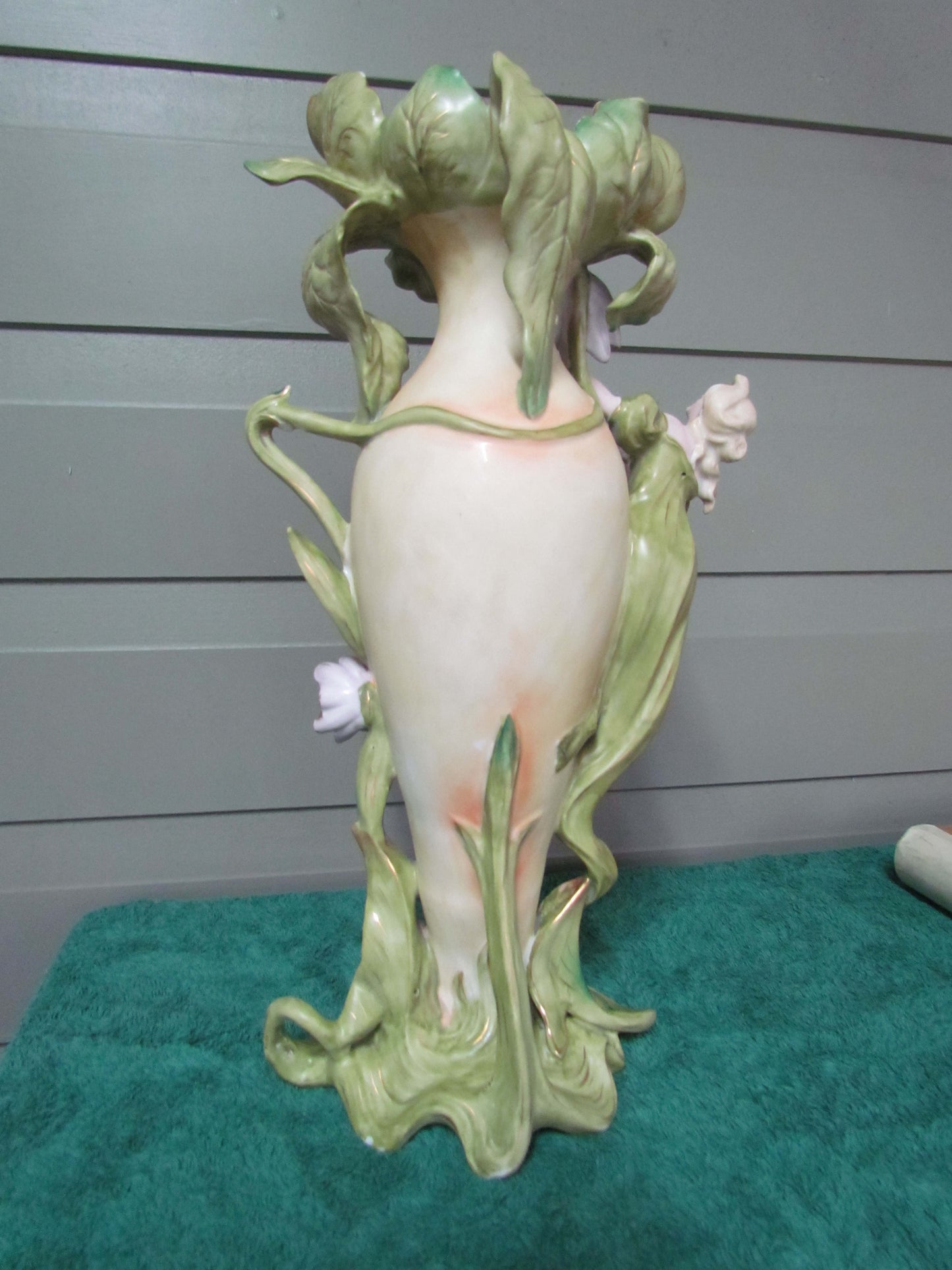 Amphora Attributed Unmarked Art Noveau Vase c1900