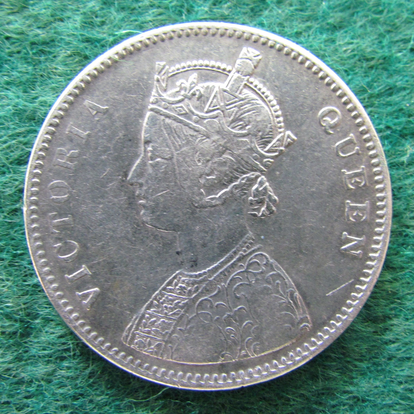 India 1862 Rupee Coin