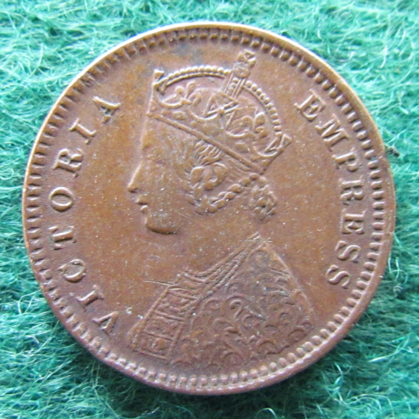 India 1901 1/12 Anna Coin