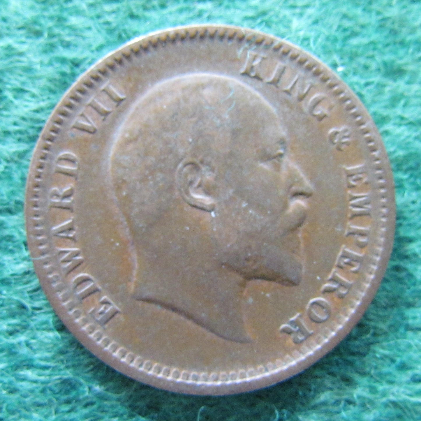 India 1907 1/4 Anna Coin