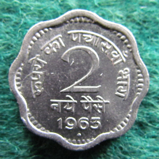 India 1963 2 Paise Coin