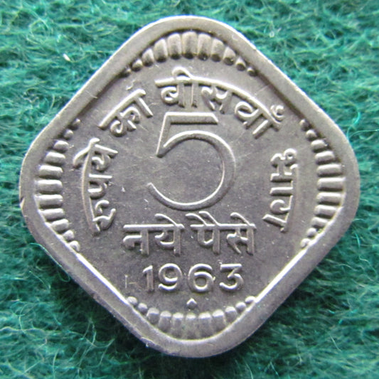 India 1963 5 Paise Coin