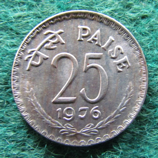 India 1976 25 Paise Coin