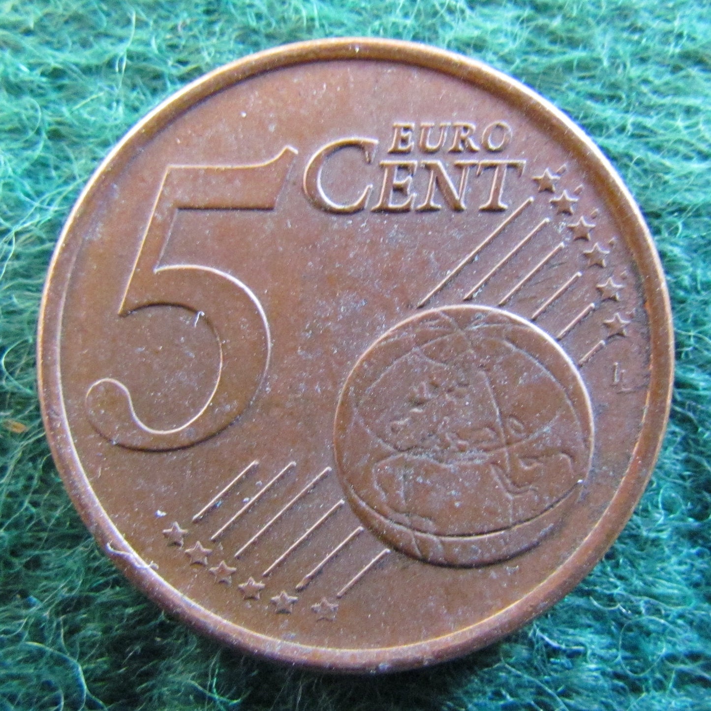 Ireland Eire 2002 5 Cent Coin - Circulated
