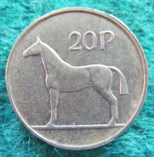 Ireland Eire 1986 20 Pence Coin