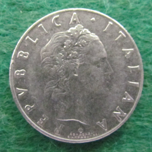Italy 1957 50 Lira Coin